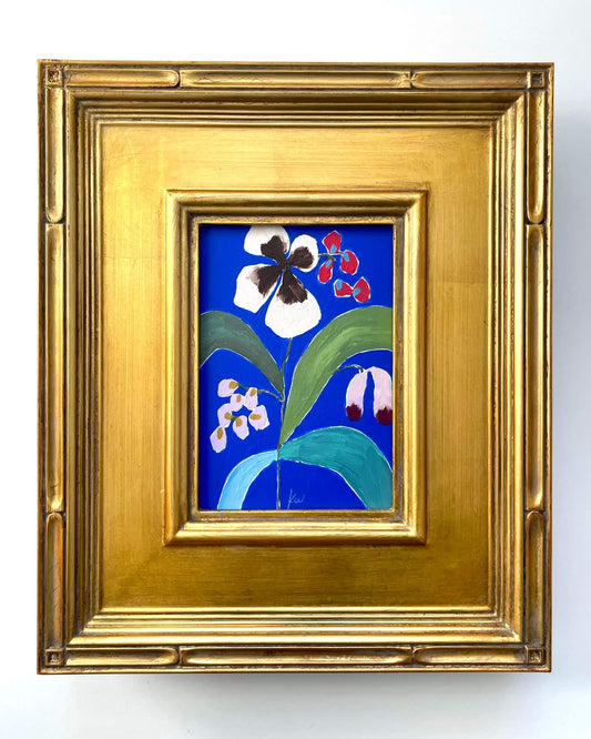 Fabled Floral in Cobalt | 11x13