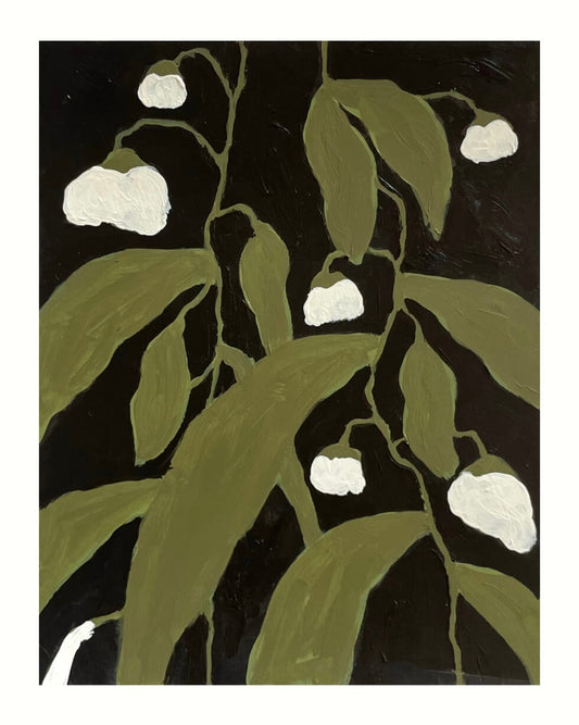 Twilight Botanical in Noir | 8x10
