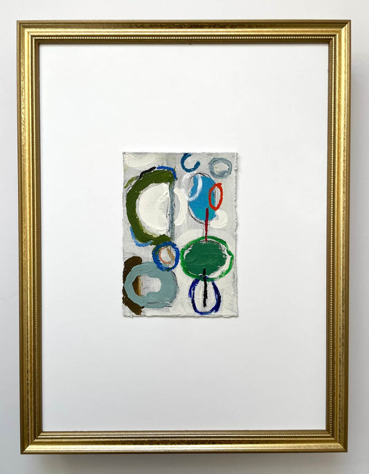 Shapes on Ecru | 13x17