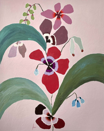 Fabled Floral in Blush  |  11x14