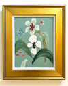 Fabled Floral in Muted Green  |  17x20