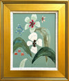 Fabled Floral in Muted Green  |  17x20