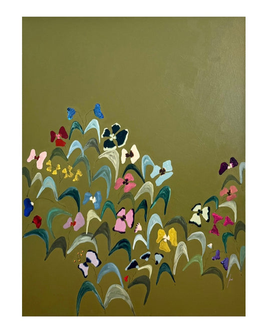 DANCING AS THE LIGHTS GO DOWN  |  40x30