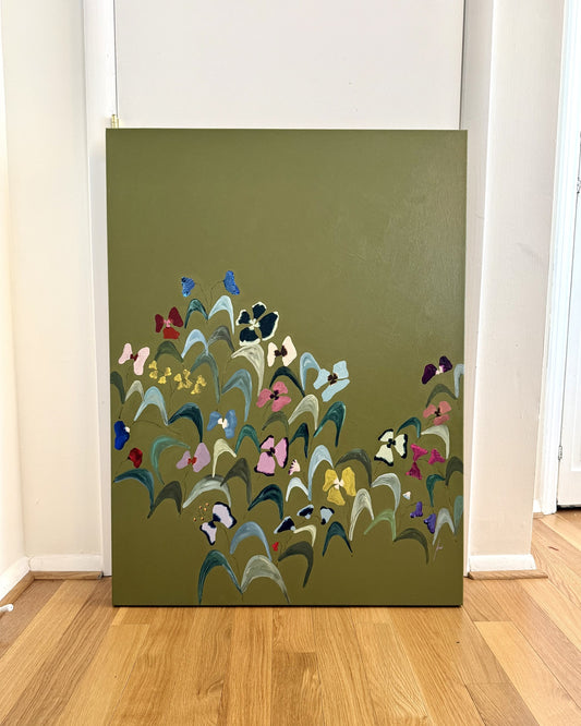 DANCING AS THE LIGHTS GO DOWN  |  40x30