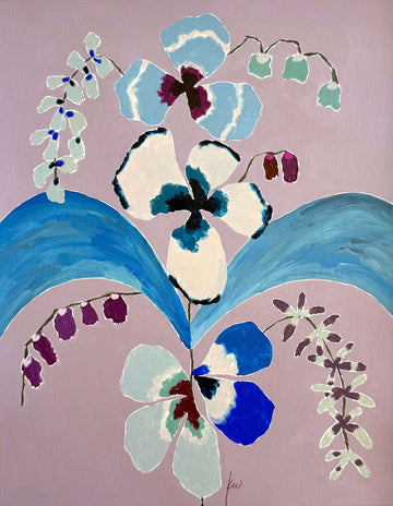 Fabled Floral in Rosette  |  11x14